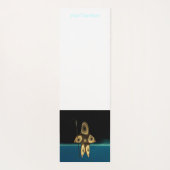 Tapis De Yoga Fractal Inuit Hunter (Dos)
