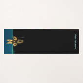 Tapis De Yoga Fractal Inuit Hunter (Devant (Horizontal))