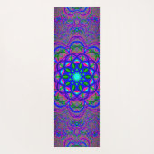 Tapis De Yoga Fractales psychédéliques (Dos)