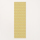 Tapis De Yoga Fraise ou vanille ? Jaune (Devant)