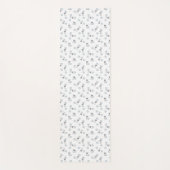 Tapis De Yoga Français et marguerites (Devant)