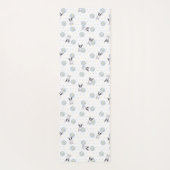 Tapis De Yoga Français et marguerites (Dos)