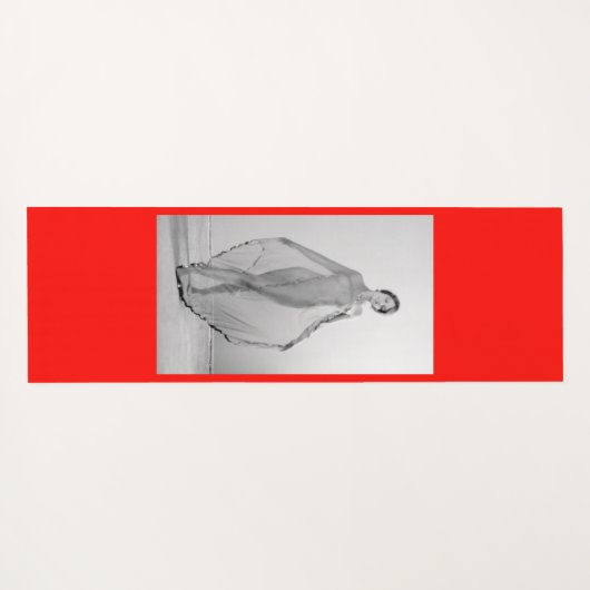 Tapis De Yoga Francesca a Bella Ragazza, Belle fille italienne (Dos (Horizontal))