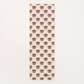 Tapis De Yoga Frida Kahlo | FridaMoji - singe (Devant)