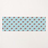 Tapis De Yoga Frida Kahlo | FridaMoji - un OK (Devant (Horizontal))