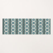 Tapis De Yoga Frise Indigo II non embellie (Devant (Horizontal))