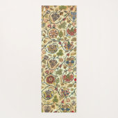 Tapis De Yoga Fruits et fleurs de broderie (Dos)