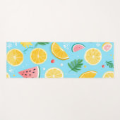 Tapis De Yoga Fruits frais (Devant (Horizontal))
