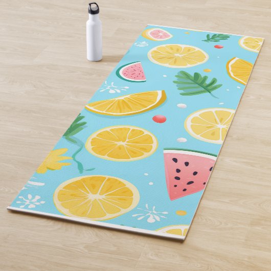 Tapis De Yoga Fruits frais (En situation)