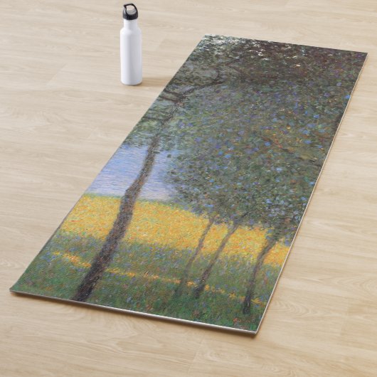 Tapis De Yoga Fruits, Gustav Klimt (En situation)