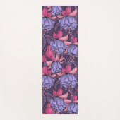 Tapis De Yoga Fuchsia rose et violet (Devant)