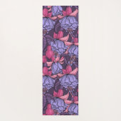 Tapis De Yoga Fuchsia rose et violet (Dos)