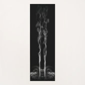 Tapis De Yoga Fumée de dragon noir (Devant)