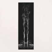 Tapis De Yoga Fumée de dragon noir (Dos)