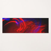 Tapis De Yoga Fumée et flamme Yoga Mat (Devant (Horizontal))