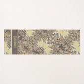 Tapis De Yoga Fun Abstrait Neutre Inspiré Moderne (Devant (Horizontal))