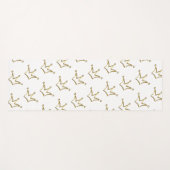 Tapis De Yoga Funny Couronne d'or - luxe royal 1 (Devant (Horizontal))