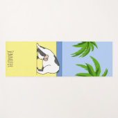 Tapis De Yoga Funny Dog Beach Yoga Mat (Devant (Horizontal))