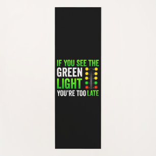 Tapis De Yoga Funny Drag Racing Christmas Tree Drag Racer