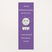 Tapis De Yoga Funny WOW Lune Yoga Mat (Devant)