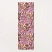 Tapis De Yoga Fushsia Art moderne Yoga Mat (Dos)