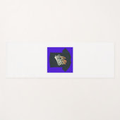 Tapis De Yoga "Gagnez à l'intérieur." (Devant (Horizontal))