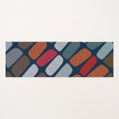 Tapis De Yoga Galets de gribouillis (Devant (Horizontal))