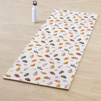 Tapis De Yoga Gathering of Clownfish | Ocean Art Design