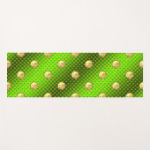 Tapis De Yoga Gemini et chèvre de feu (Devant (Horizontal))