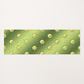 Tapis De Yoga Gemini et serpent métallique (Dos (Horizontal))