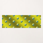 Tapis De Yoga Gemini et singe de l'eau (Devant (Horizontal))