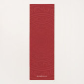 Tapis De Yoga "Génie stable" Yoga Mat (Dos)