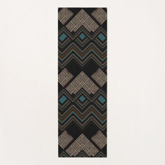 Tapis De Yoga Geometric Pattern (Devant)