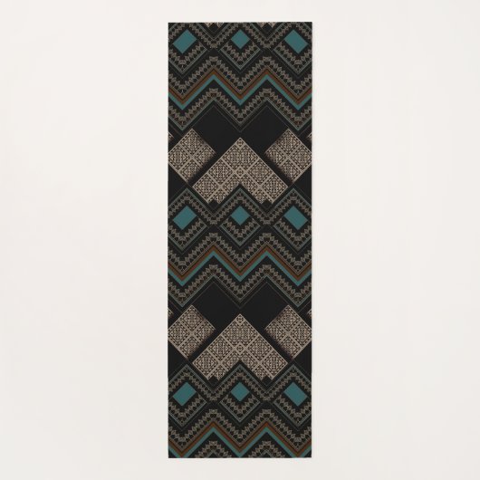 Tapis De Yoga Geometric Pattern  (Dos)