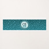 Tapis De Yoga Geometric Purple and Green (Dos (Horizontal))