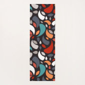 Tapis De Yoga géométrique feuille (Dos)