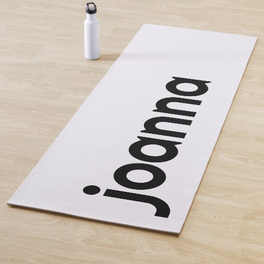 Tapis De Yoga Ghost White Nom moderne | Style simple (En situation)