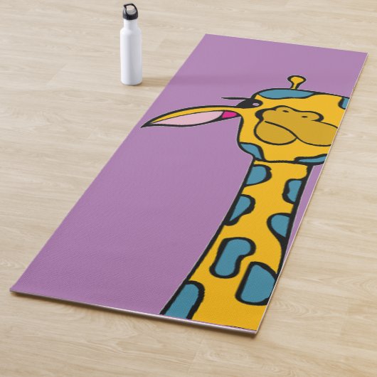 Tapis De Yoga Girafe (En situation)