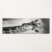 Tapis De Yoga Giraffe dans une cityscape (Devant (Horizontal))