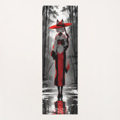 Tapis De Yoga girl forest red path manga hellsing fan art (Devant)