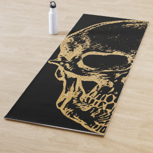 Tapis De Yoga Glam gothique   Yoga Mat   Noir