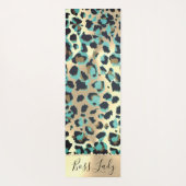 Tapis De Yoga Glam Leopard Boss Lady Yoga Mat (Dos)