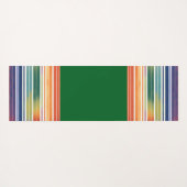 Tapis De Yoga Glorious Rainbow Stripes (Dos (Horizontal))