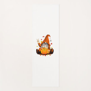 Tapis De Yoga Gnomes Automne Mignonne Halloween Thanksgiving Lon