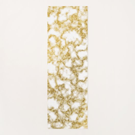 Tapis De Yoga Gold Marble (Devant)