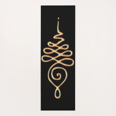Tapis De Yoga Gold Unalome  (Dos)