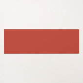 Tapis De Yoga Golden Bokeh sur Orange Red (Dos (Horizontal))