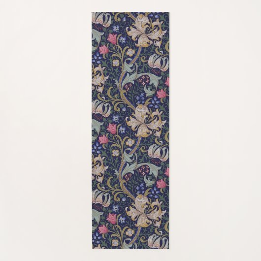 Tapis De Yoga Golden Lily, William Morris (Devant)