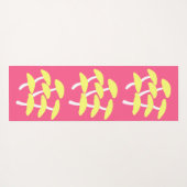 Tapis de yoga Golden Oyster (Dos (Horizontal))