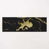 Tapis De Yoga Golden Royal Lion (Devant (Horizontal))